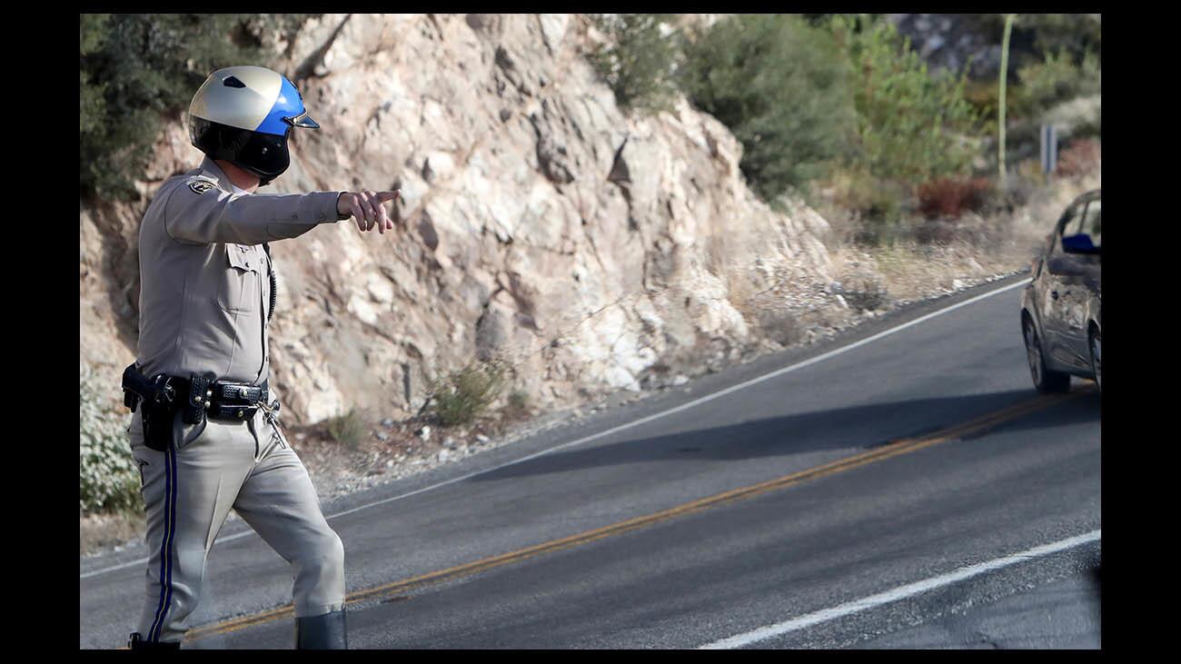 Photo Gallery: CHP speed enforcement detail gives citations to speeding motorists on ACH