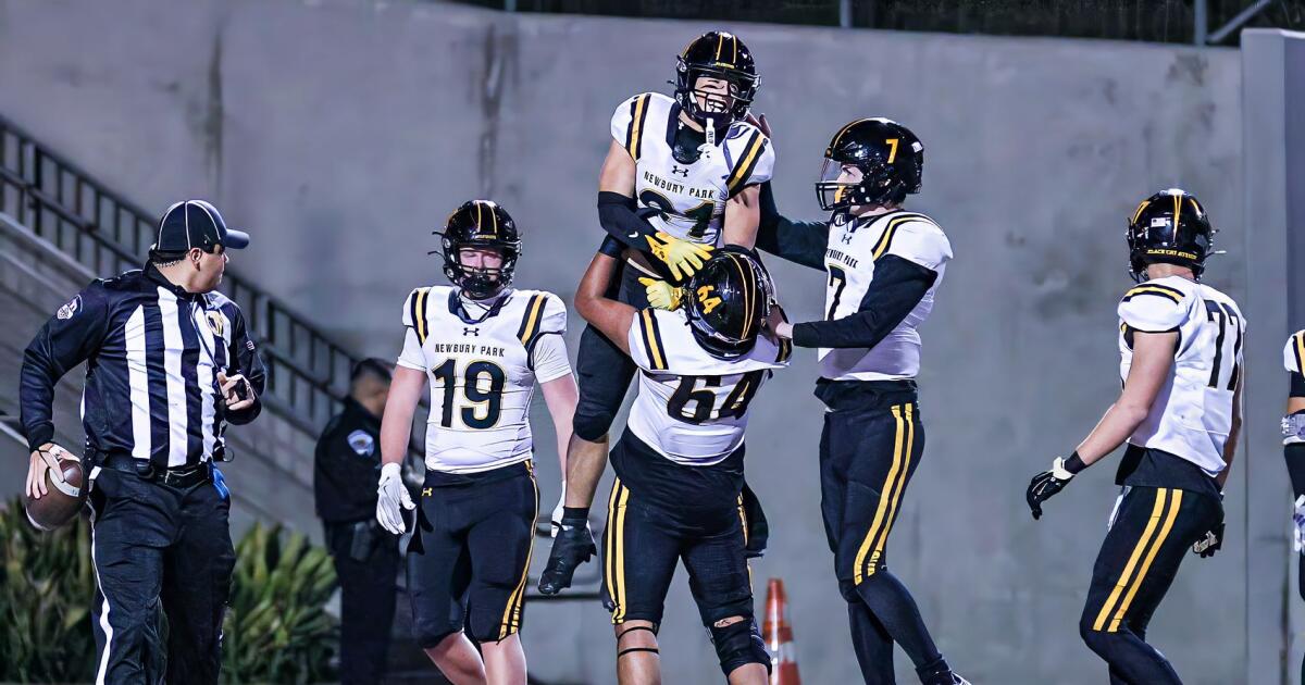Standout receiver Shane Rosenthal of Newbury Park commits to UCLA