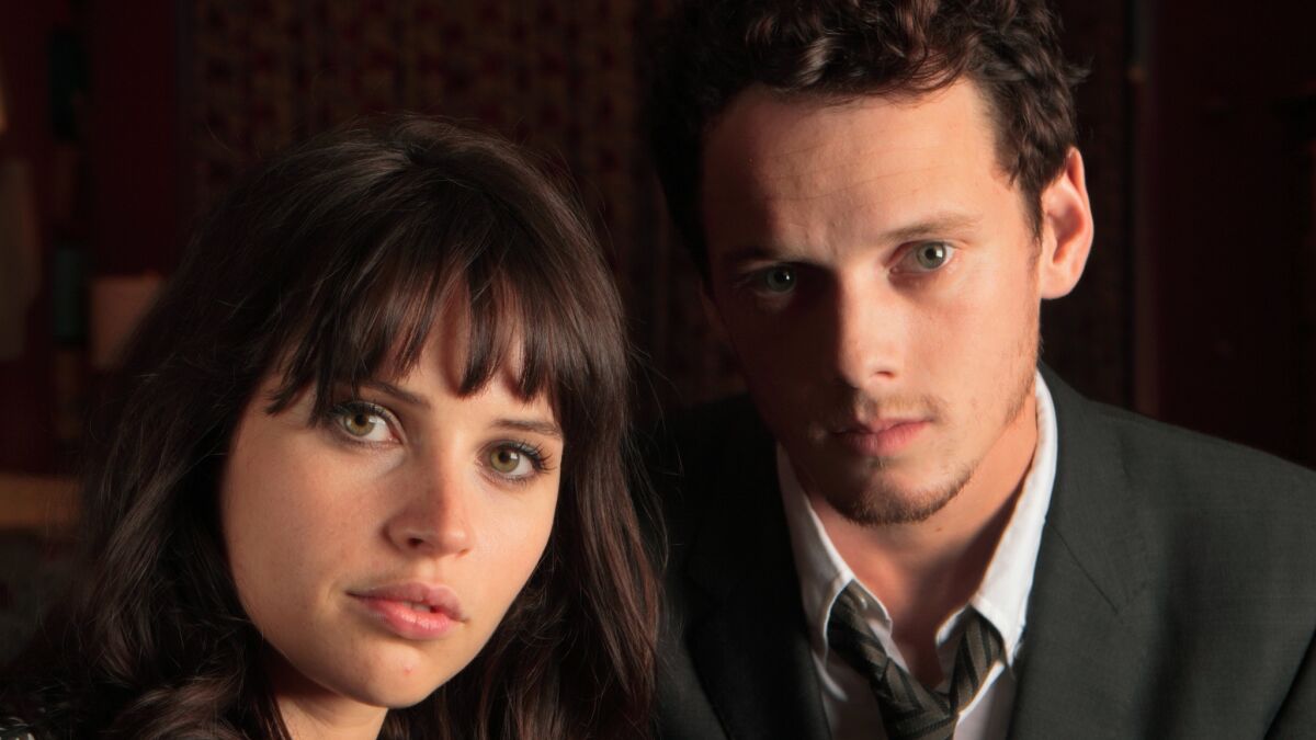 Jones and Yelchin photographed by The Times in 2011.
