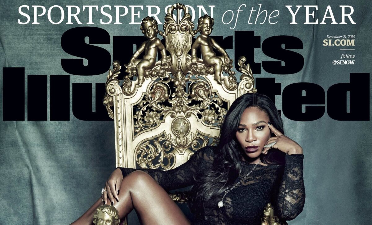 Sports Illustrated's 2015 Sportsperson of the Year is Serena Williams.
