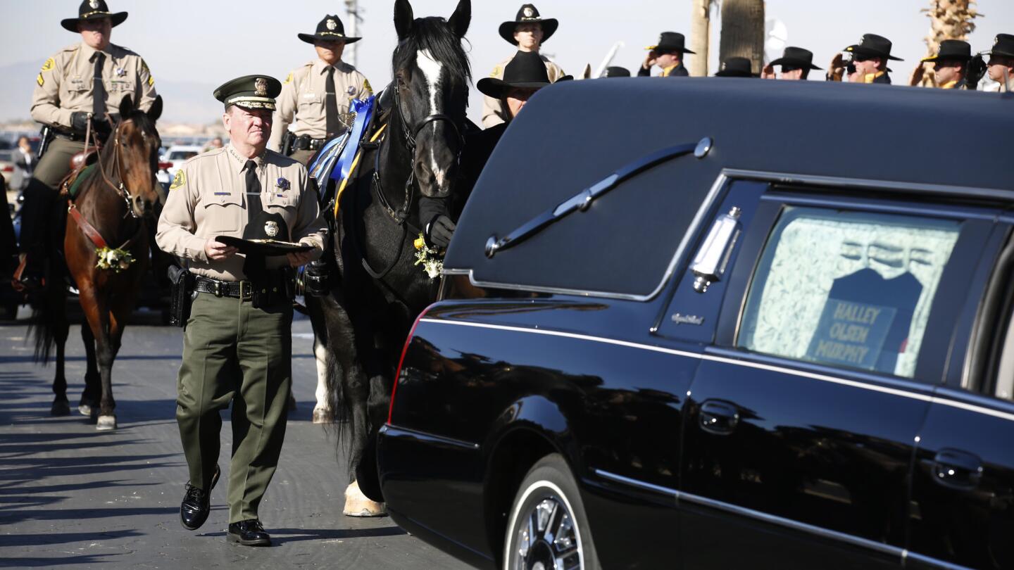 Funeral for L.A. County Sheriff's Sgt. Steve Owen