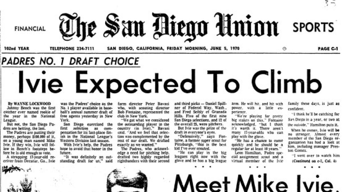 May 28, 1978: Mike Ivie's pinch-hit slam keys Giants' win over Dodgers