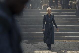 Eve Best as Princess Rhaenys Targaryen in "House of the Dragon"