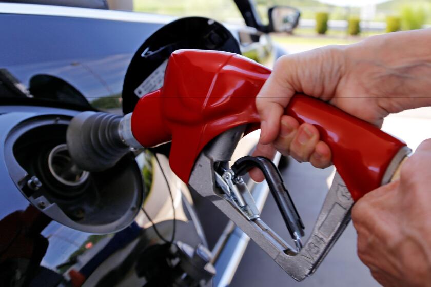 Tips to save at the pump when taking a road trip.
