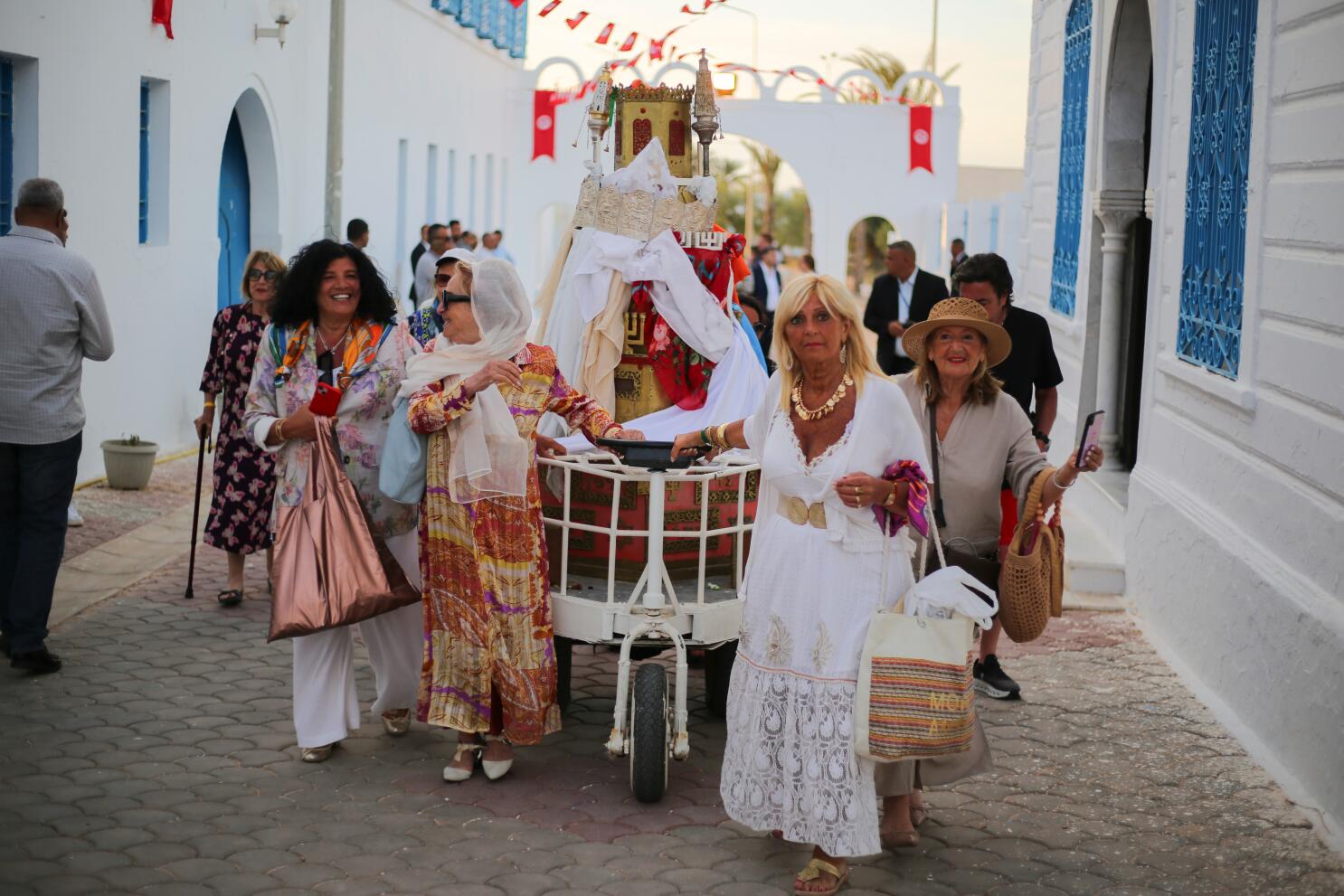 Foreign visitors return to Jewish pilgrimage in Tunisia under tight security - Los Angeles Times Foreign visitors return to Jewish pilgrimage in Tunisia under tight security - Los Angeles Times