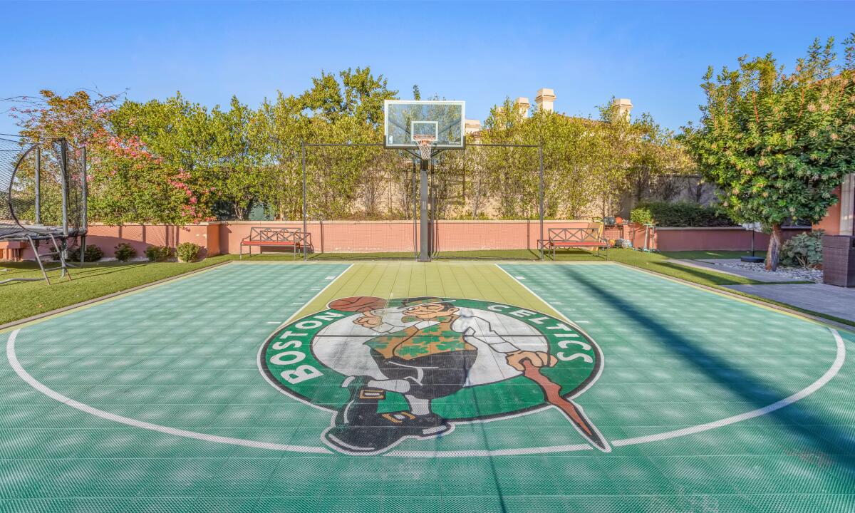 Paul Pierce left his stamp at this Calabasas estate.