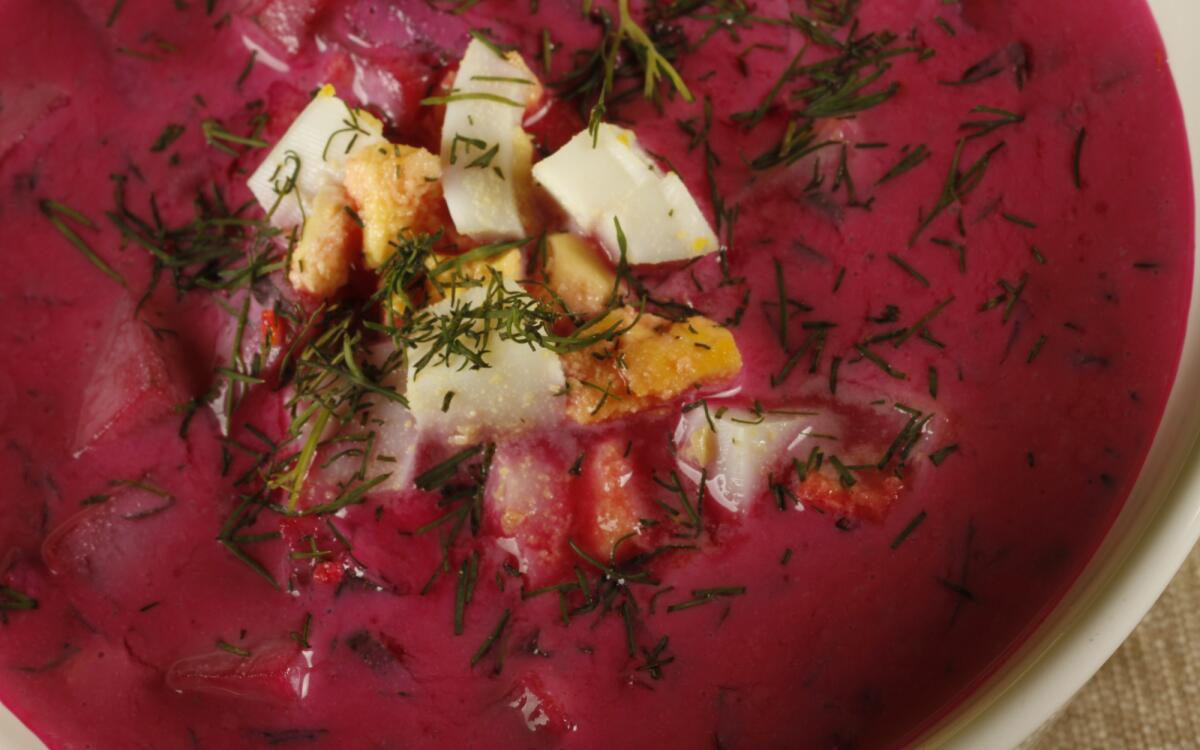 Warszawa's cold borscht