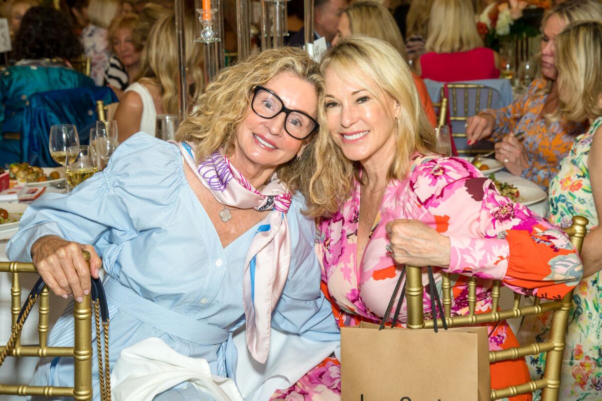 Donor Nancy Cardin and Pam Pharris, president of Childhelp at the 36th annual “For the Love of a Child” gathering.
