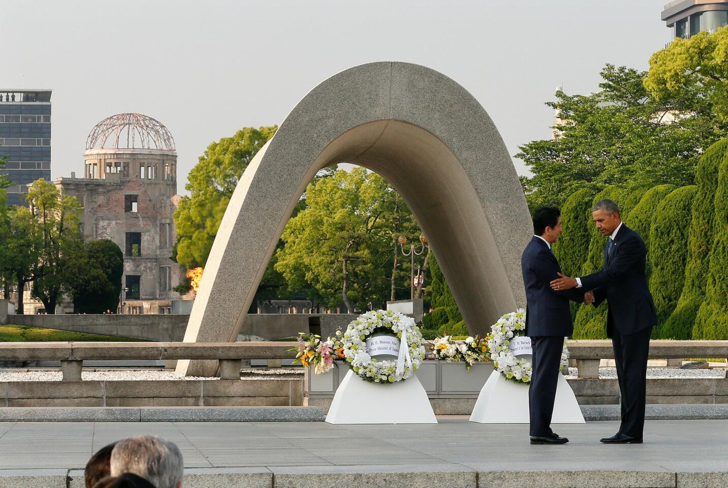 Obama visits Hiroshima