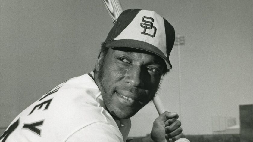 Willie McCovey of the San Diego Padres.