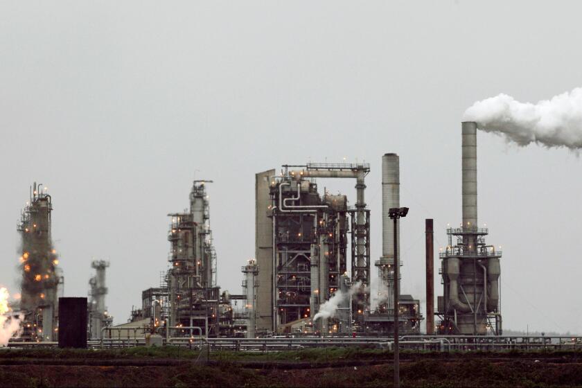 A Tesoro Corp. refinery in Anacortes, Wash.