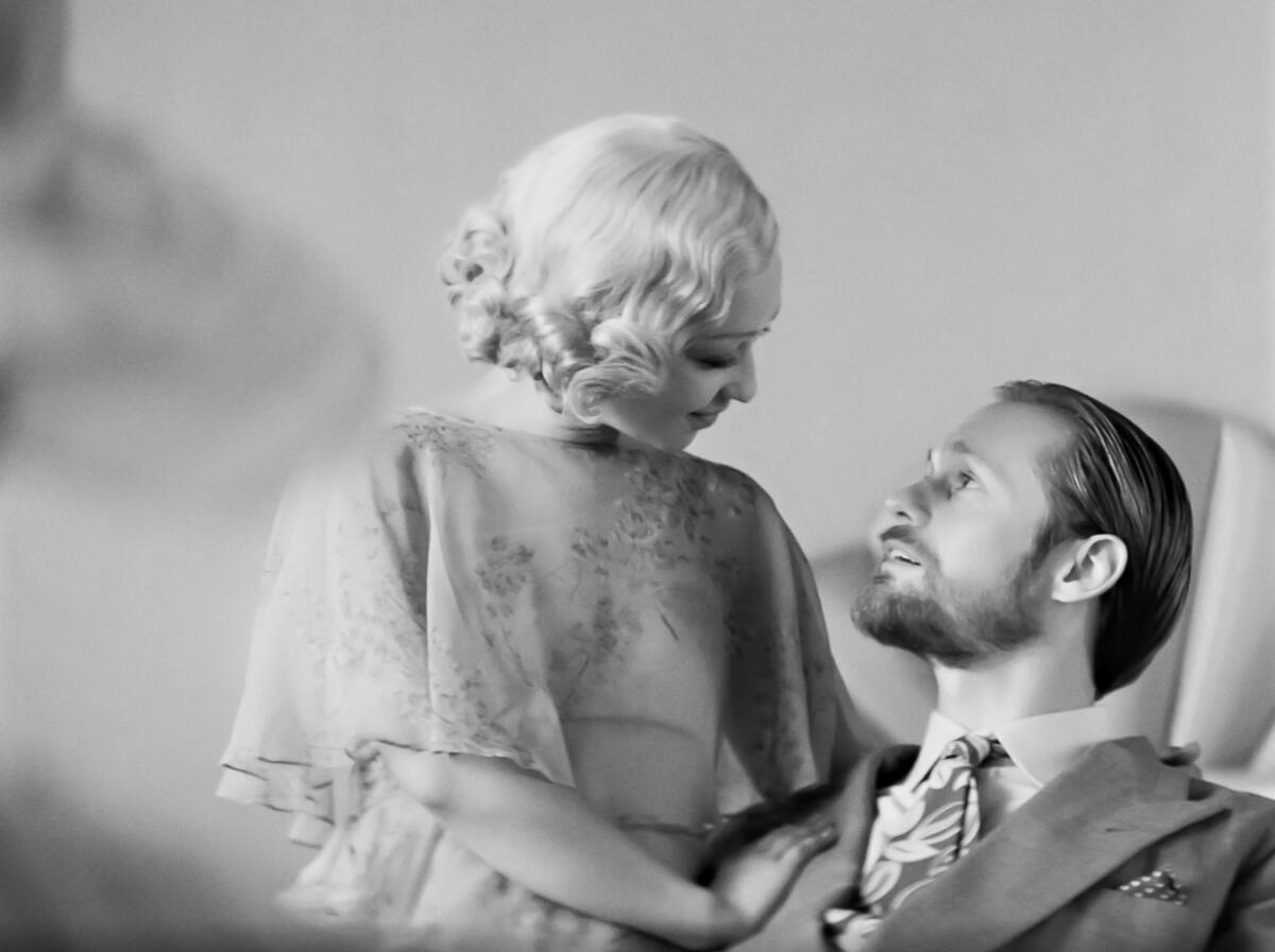 Ruth Negga and Alexander Skarsgård in the movie "Passing."