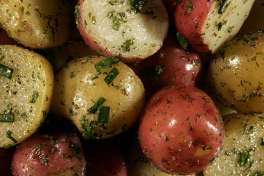 Recipe: New potatoes with mixed herbs
