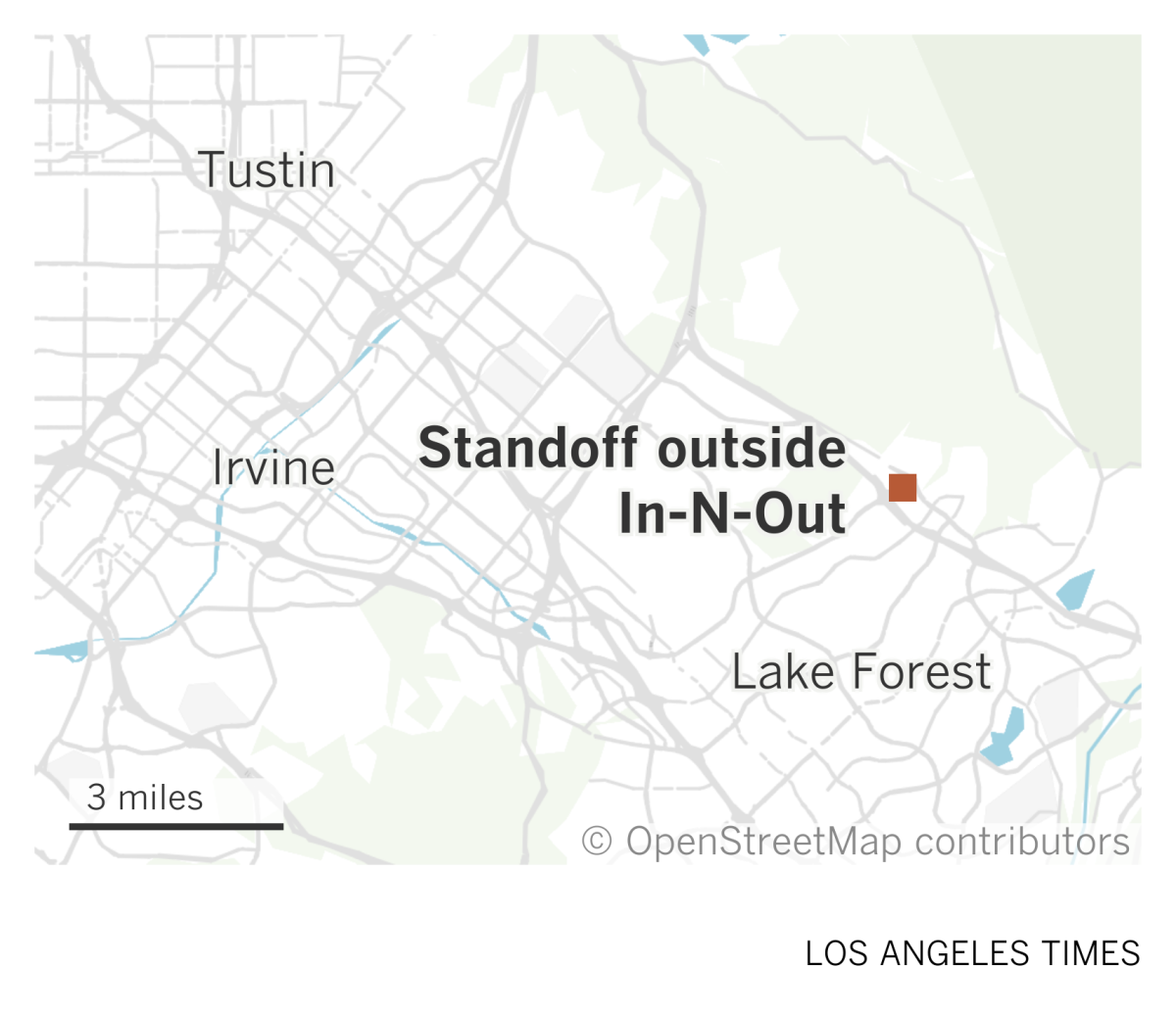 Orange County deputies in standoff with man at Foothill Ranch ...
