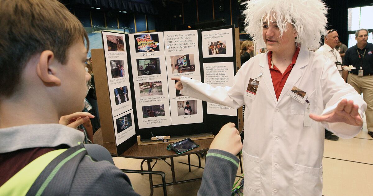 Photo Gallery L.A. County Science Fair at NASA's Jet Propulsion Laboratory