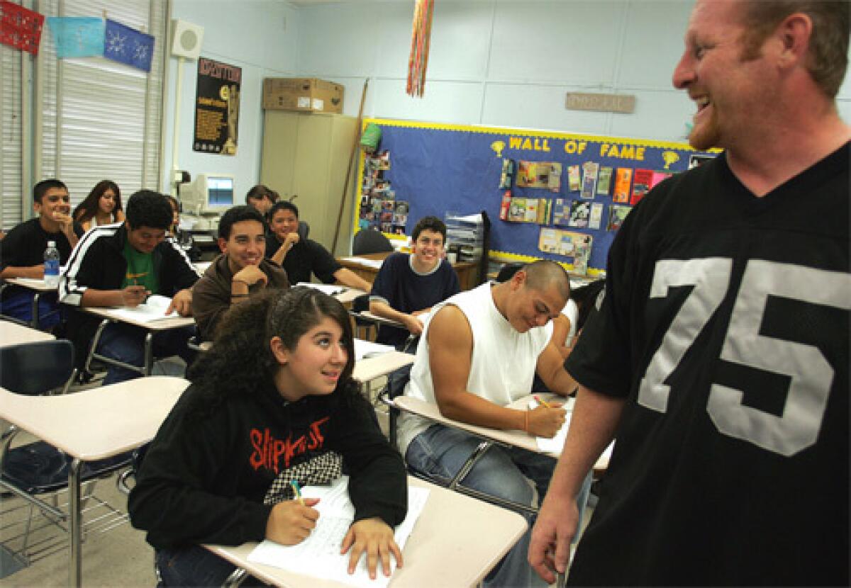 Robert Moose, a former defensive lineman, teaches "moral reasoning" at Birmingham High School. The curriculum is based on a program used in prisons.