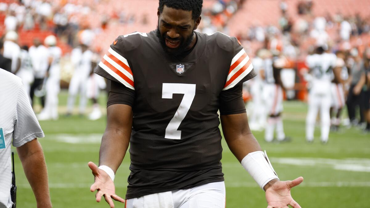 Browns suffer improbable collapse, lose home opener 31-30 to Jets - Dawgs  By Nature