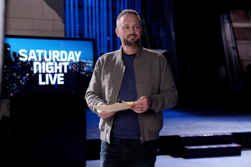 Pictured: Host Nate Bargatze during Promos in Studio 8H on Tuesday, October 24, 2023