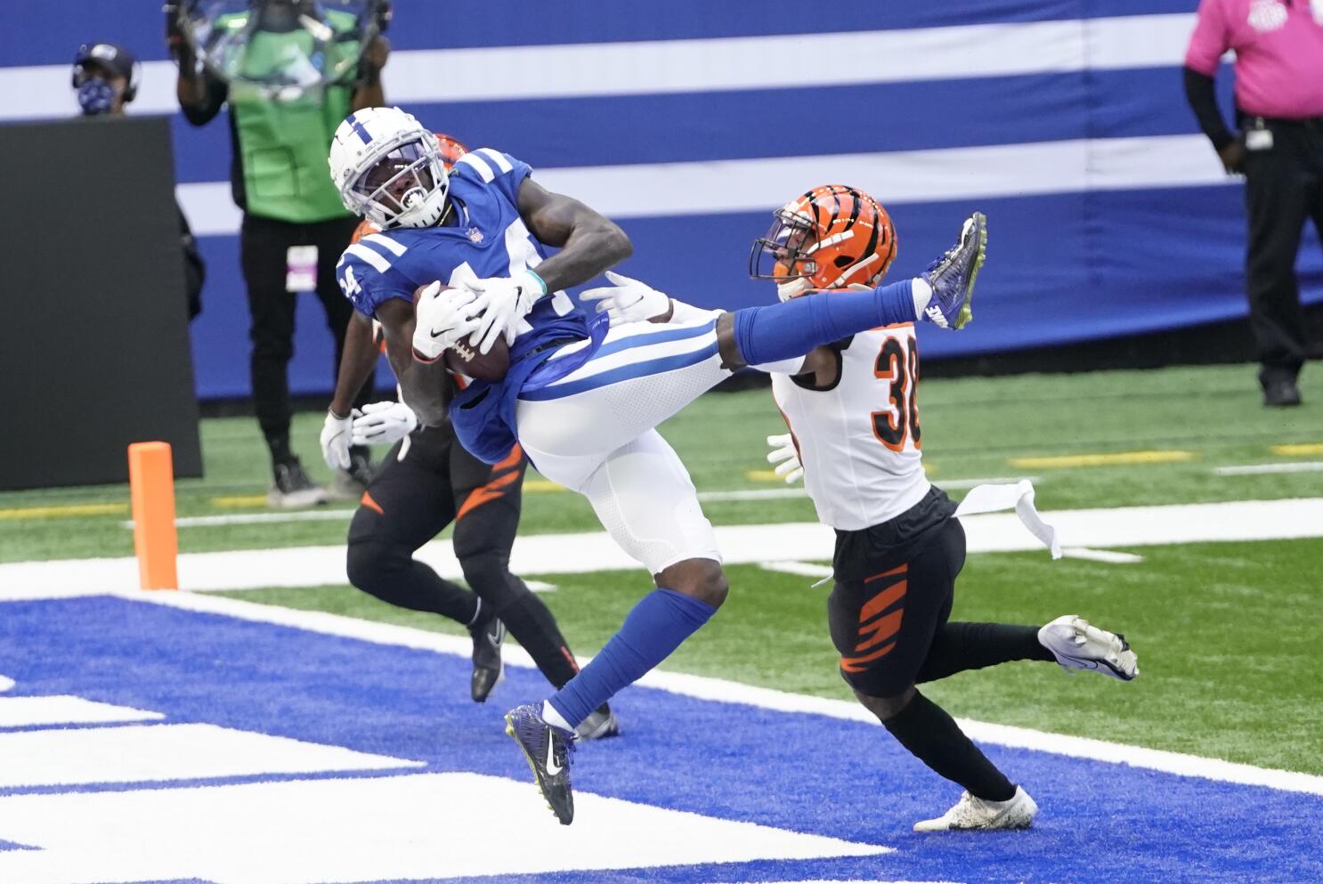 Rivers throw 3 TD passes as Colts rally past Bengals 31-27 - The San Diego  Union-Tribune