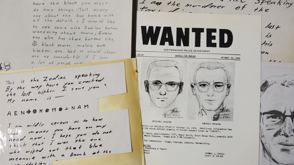 Detectives are trying to get a DNA profile on the Zodiac Killer to track him down using the same family-tree tracing technology investigators used in the Golden State Killer case.
