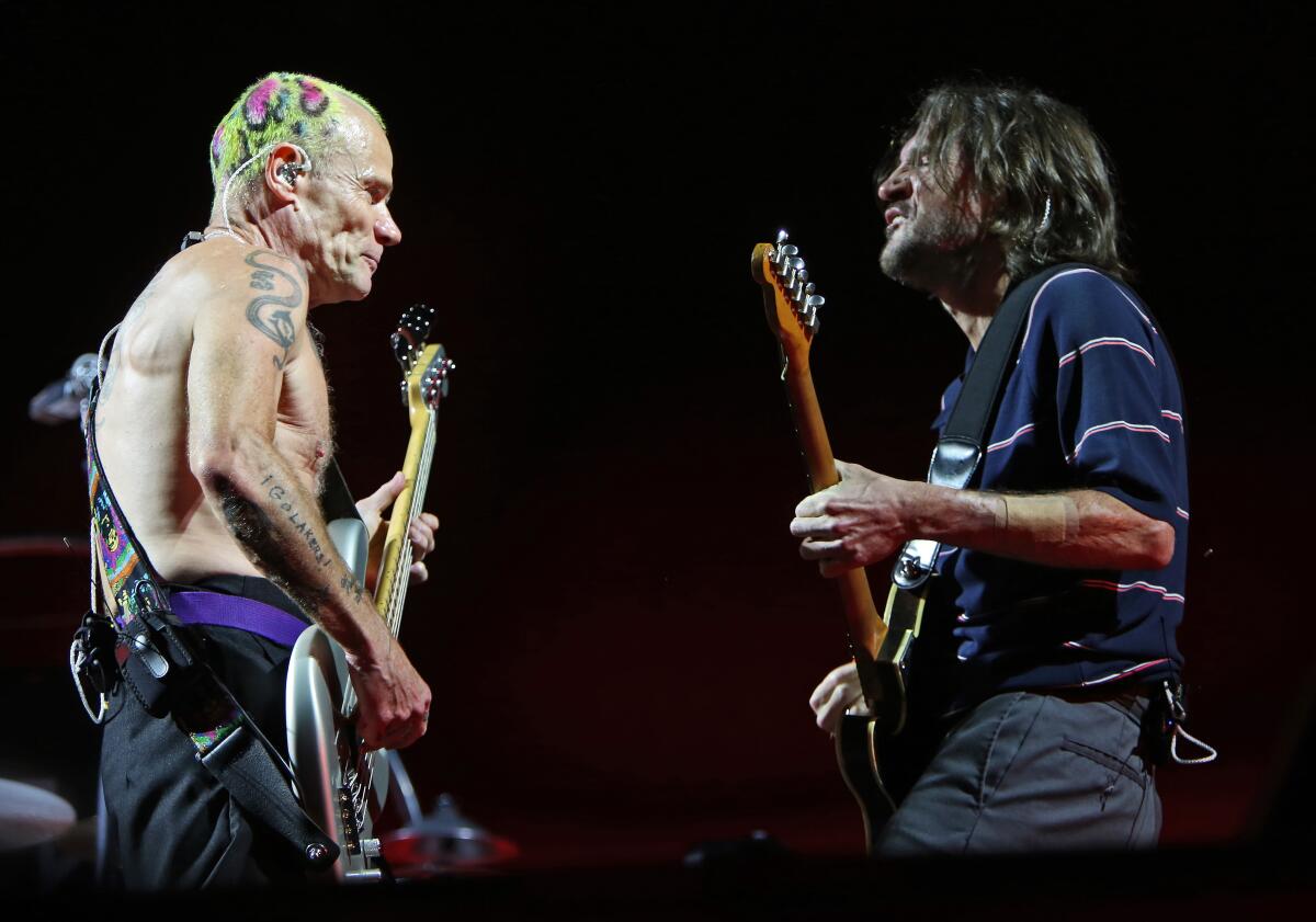 Red Hot Chili Peppers' Flea on God, podcasting and fatherhood