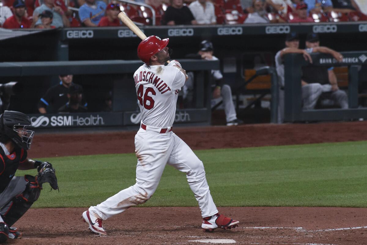 WATCH: Cardinals' Paul Goldschmidt Hits Home Run on Thursday