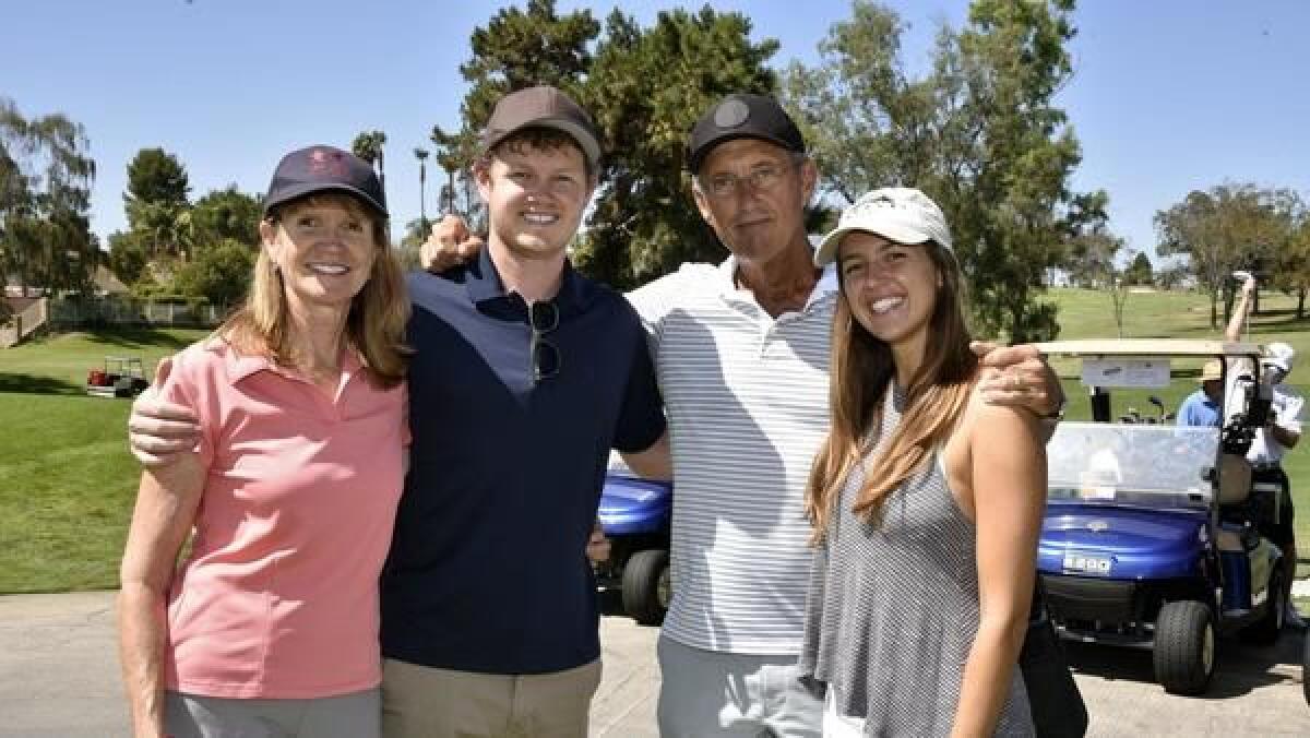 Conner Champ’s family: Mom Judy Champ, brother Kyle Champ, father John Champ, sister Erin Champ