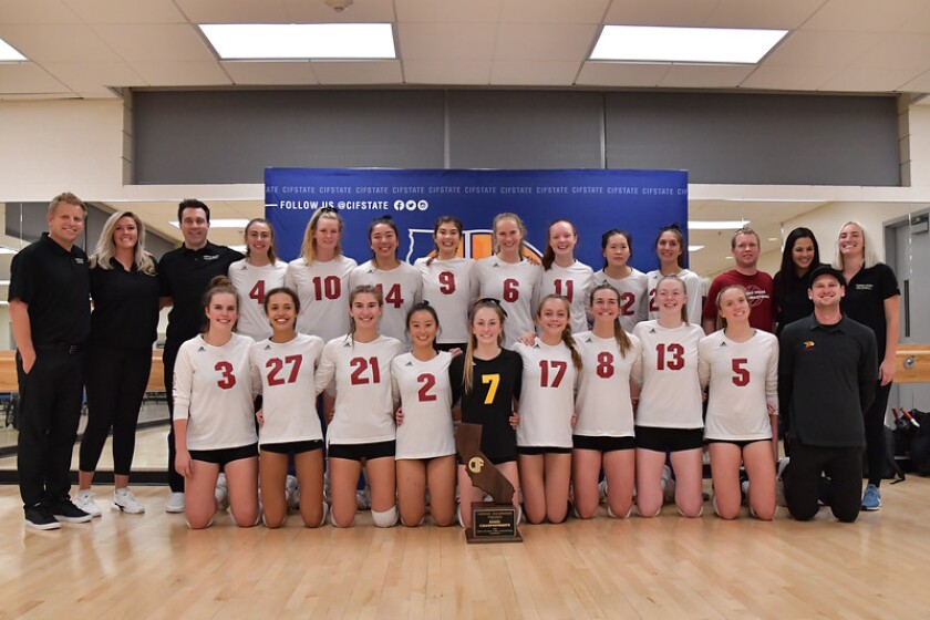 TPHS volleyball team won the state championship Nov. 23.