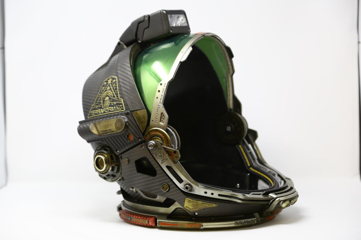 An IVA Helmet as seen in 2017's "Alien: Covenant."