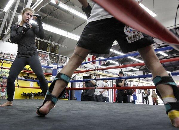 Photo Gallery: World Champion Ronda Rousey prepares for battle