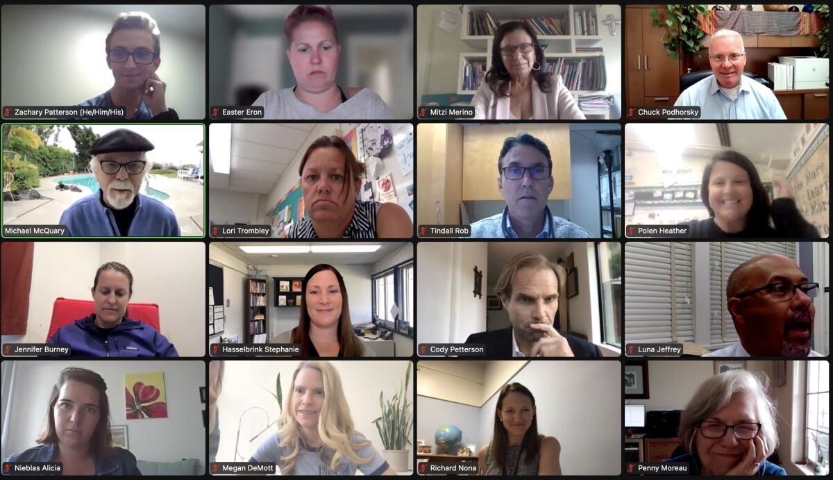 The La Jolla Cluster Association holds its final meeting of the school year May 19 online.
