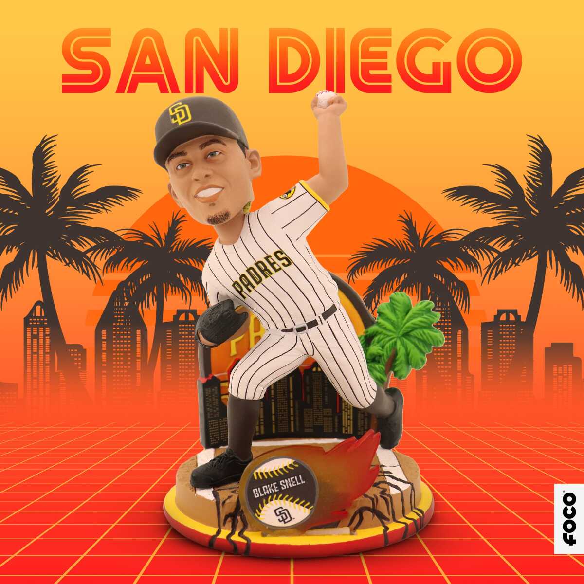 Wil Myers San Diego Padres Slam Diego Bobblehead FOCO