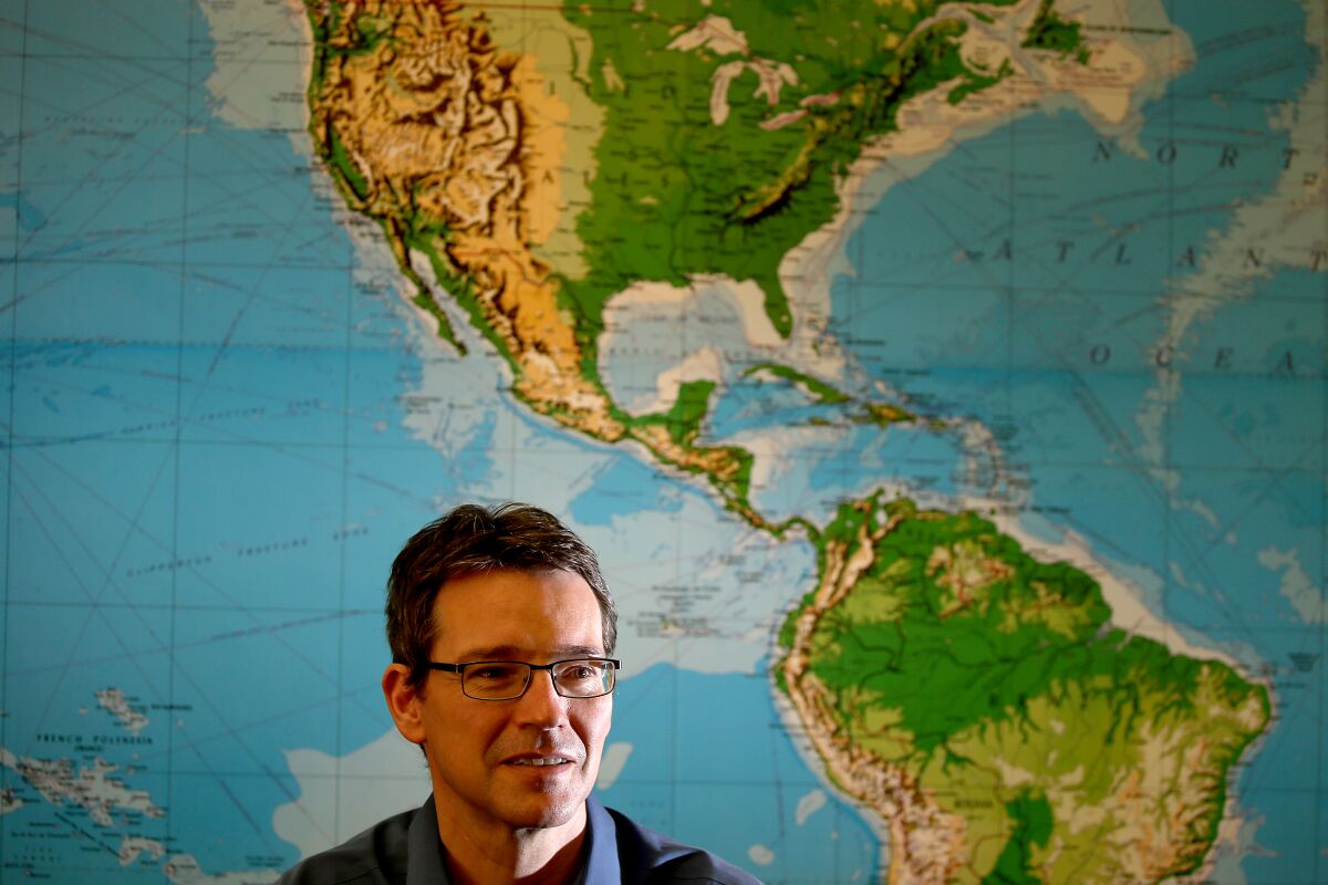 UCLA astronomy professor Jean-Luc Margot