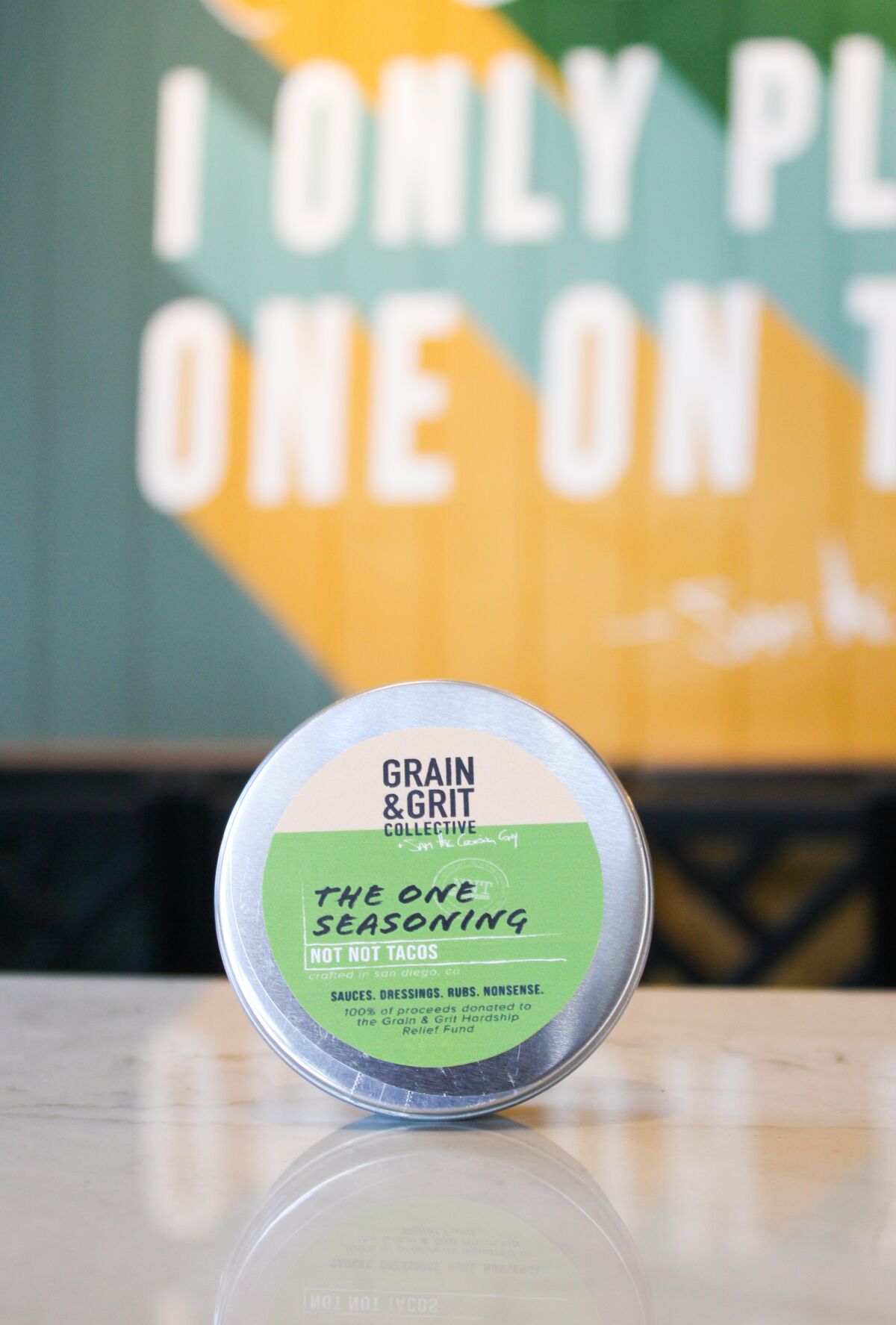 One of the new cooking products being sold by Grain & Grit Collective at Graze by Sam.