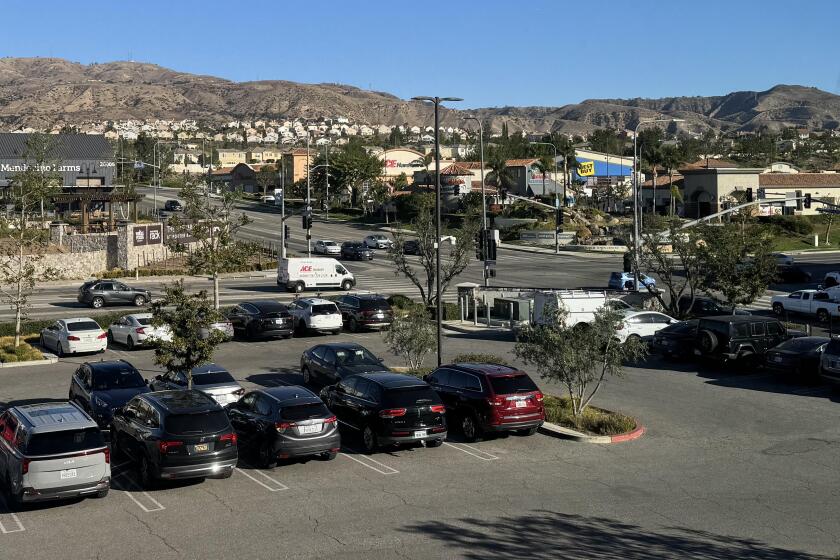 The air quality looks good around Porter Ranch Thursday morning.