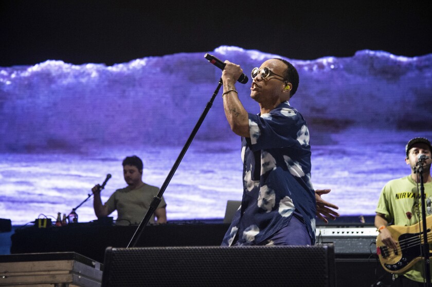 Anderson .Paak performs at the Bonnaroo Music and Arts Festival on Saturday, June 9, 2018, in Manchester, Tenn.