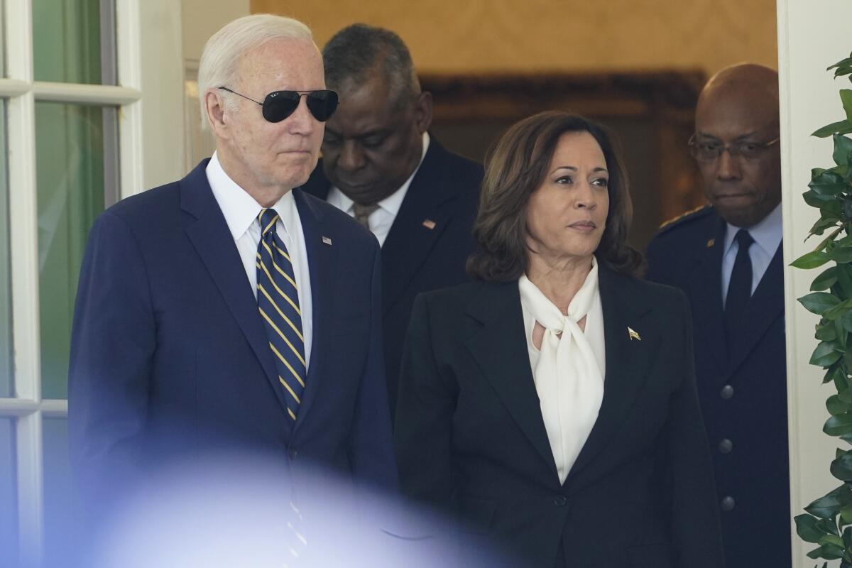 President Biden and Vice President Kamala Harris