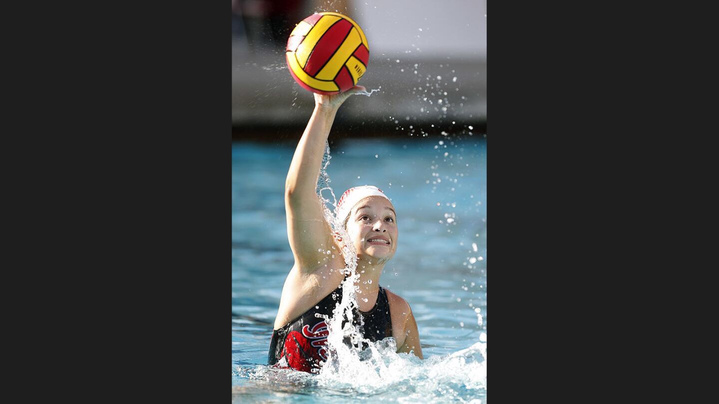 Photo Gallery: Burroughs girls' water polo preseason practice