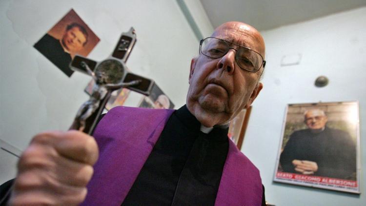 Known as the Vatican's exorcist, Amorth, a Roman Catholic priest, helped promote the ritual of banishing the devil from people or places. He was 91. Full obituary
