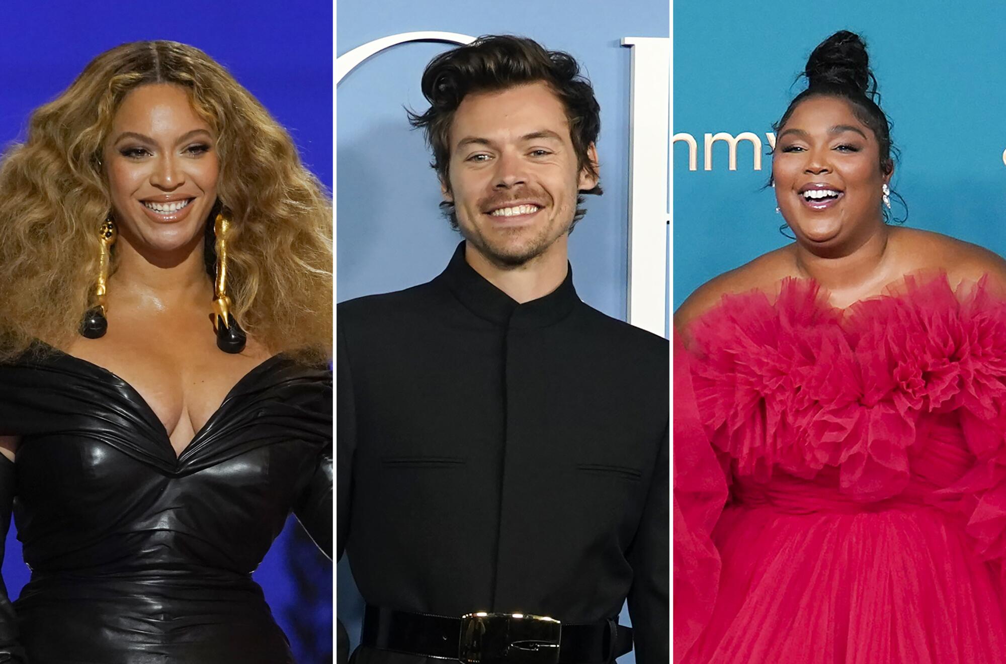 Beyonce, Harry Styles y Lizzo compiten en la categoría Grabación del Año.