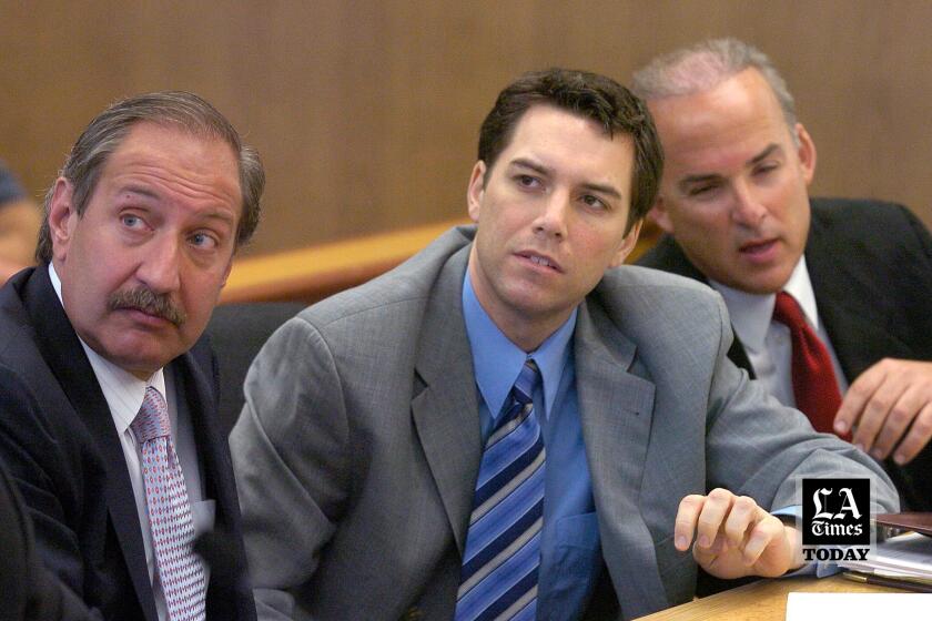 LA Times Today: Scott Peterson in court as LA Innocence Project pushes for DNA testing and missing reports