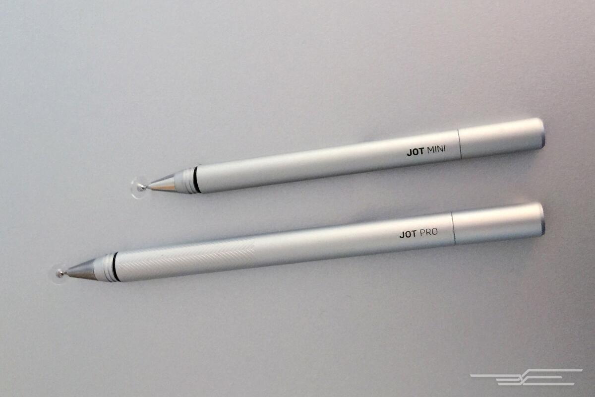 Runner-up The Jot Mini and Jot Pro, compared.