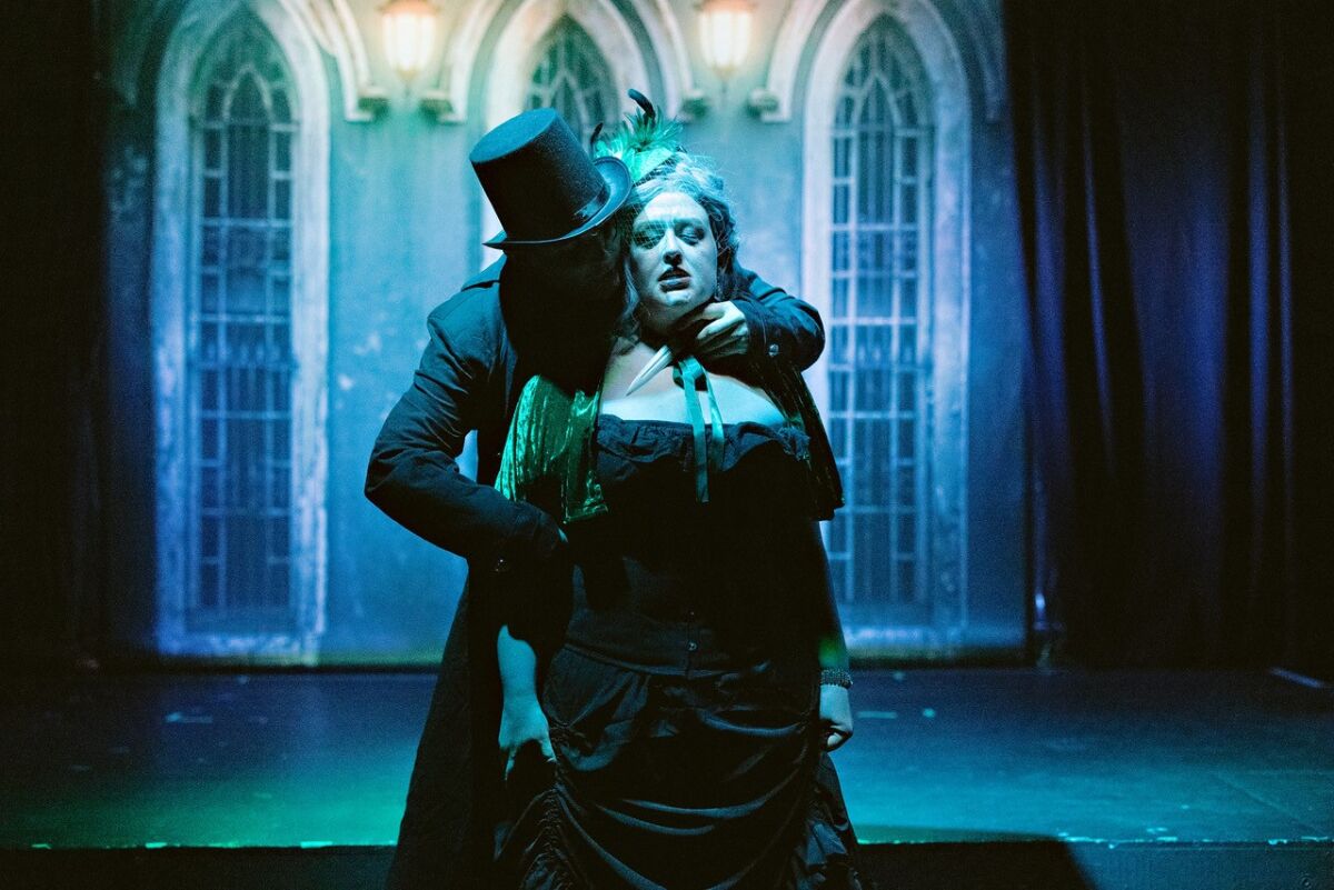 A scene from Wildsong Productions' "Jekyll & Hyde" musical at OB Playhouse.