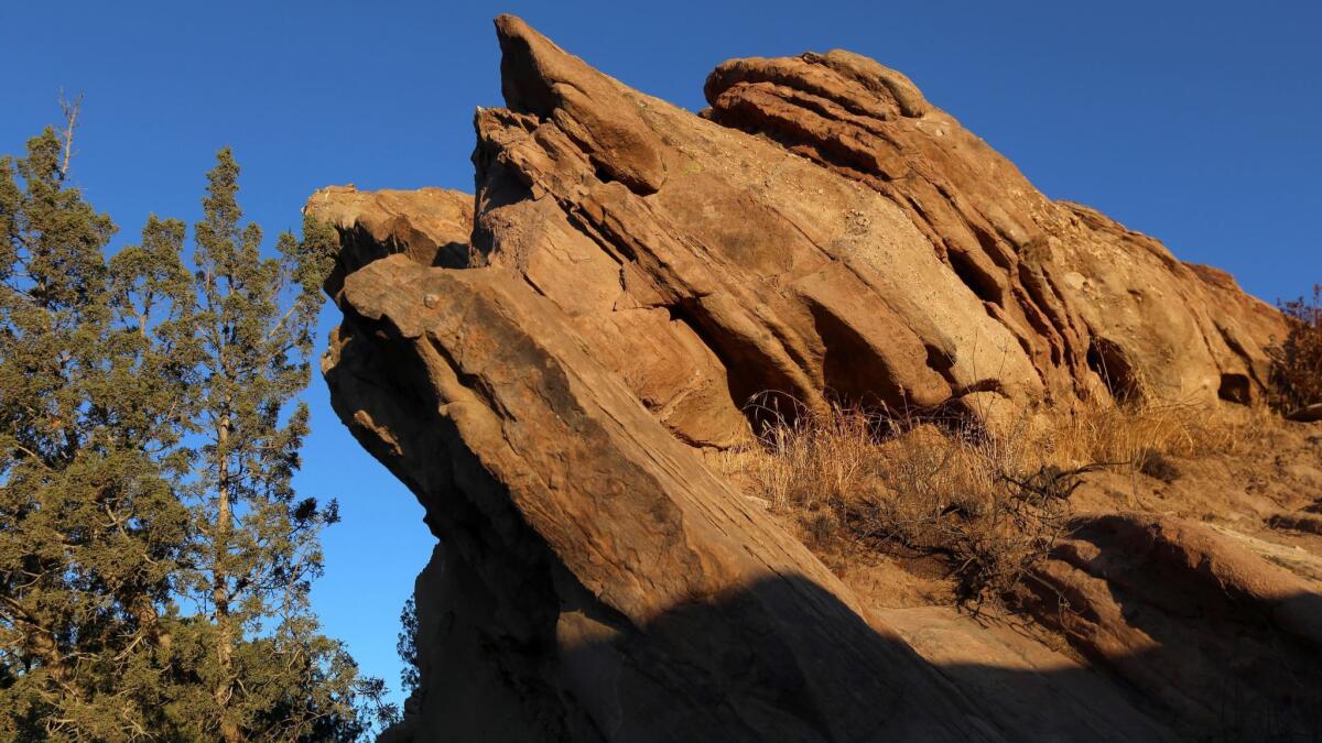 The woman told deputies that the encounter happened in the Vasquez Rocks park.