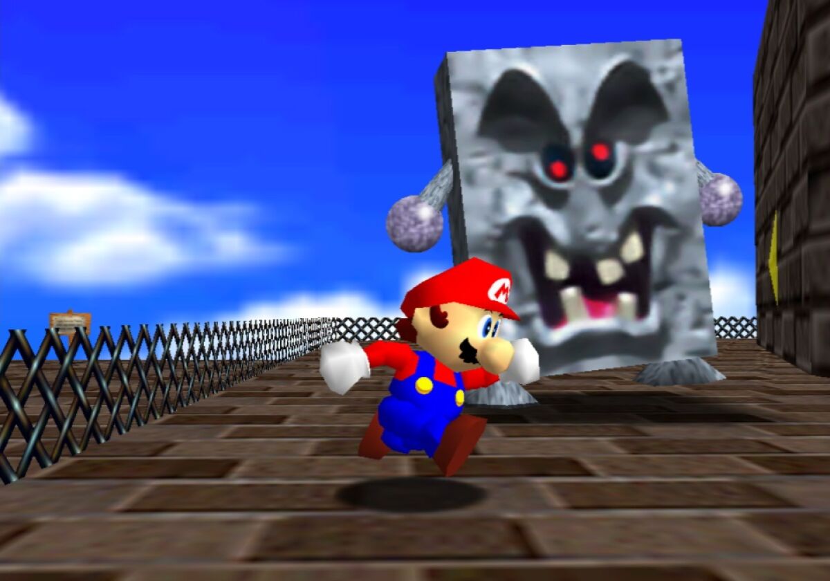 mario 64 softimage 3d