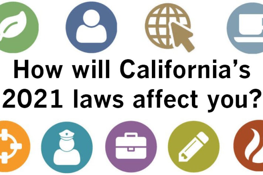 New 21 California Laws On Covid 19 Housing And More Los Angeles Times