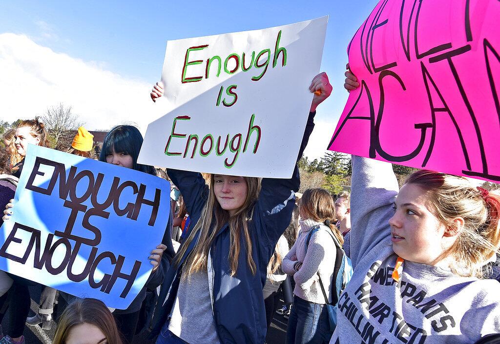 Student Walkouts Gun Violence Oregon