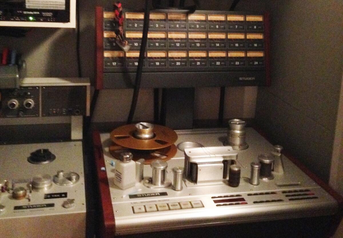 Vintage audio recorder from the collection of Frank Zappa