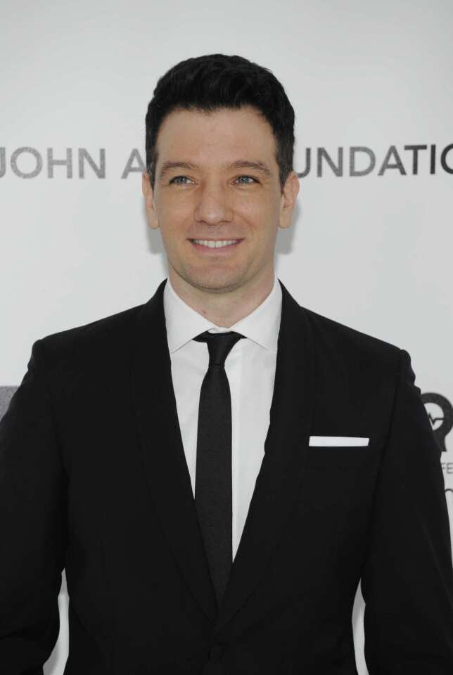 Actor JC Chasez of N' Sync.