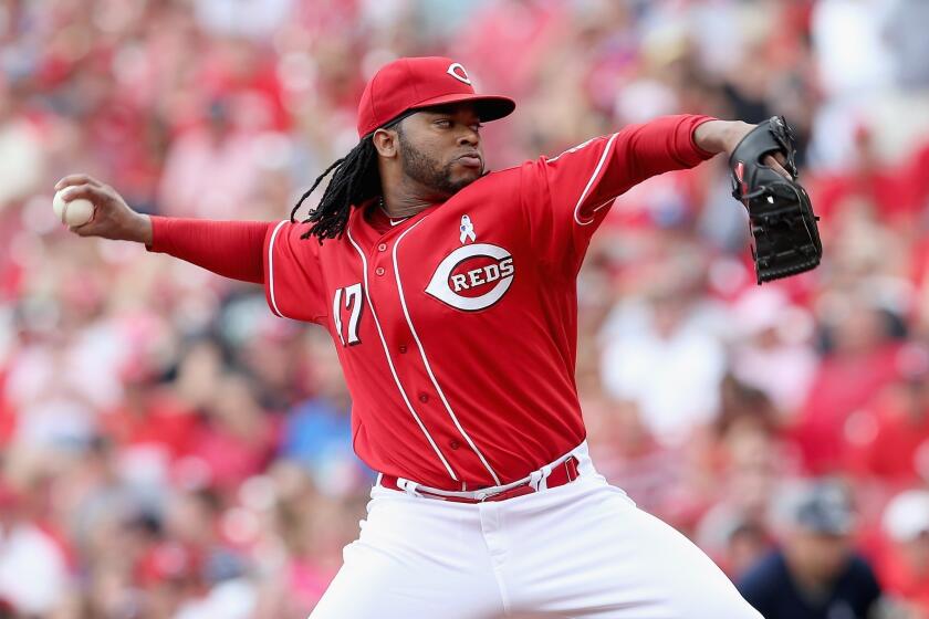 Cincinnati Reds pitcher Johnny Cueto appears to be heading back to the disabled list.